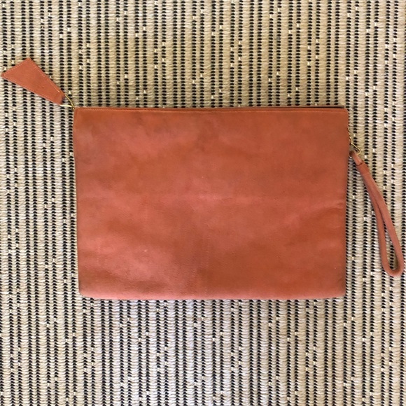 Vintage Handbags - Vintage 1940’s Park Lane Suede Clutch